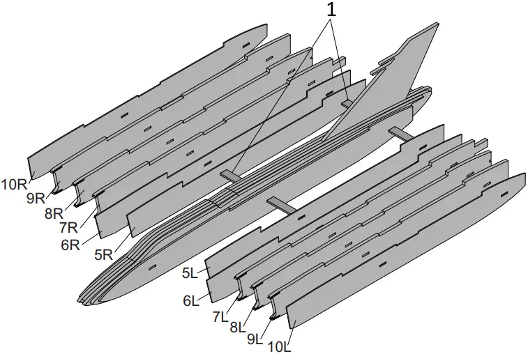 OSBORN CF-105 Avro Arrow Step 2