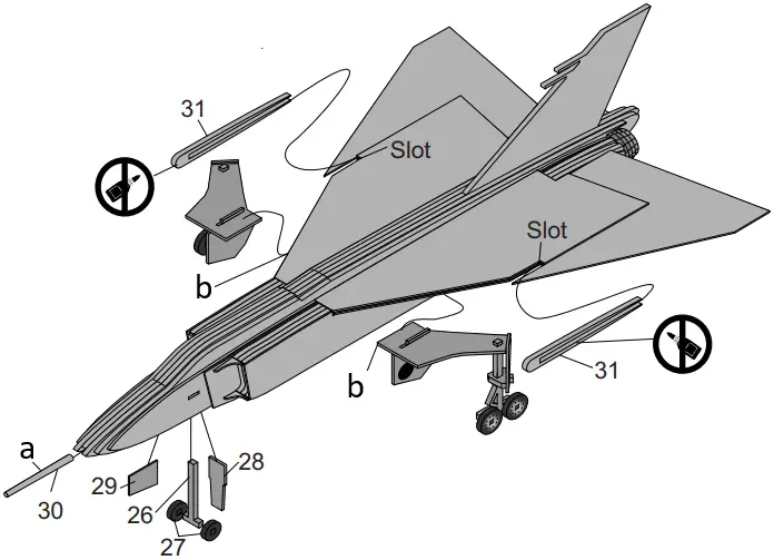 OSBORN CF-105 Avro Arrow Step 6