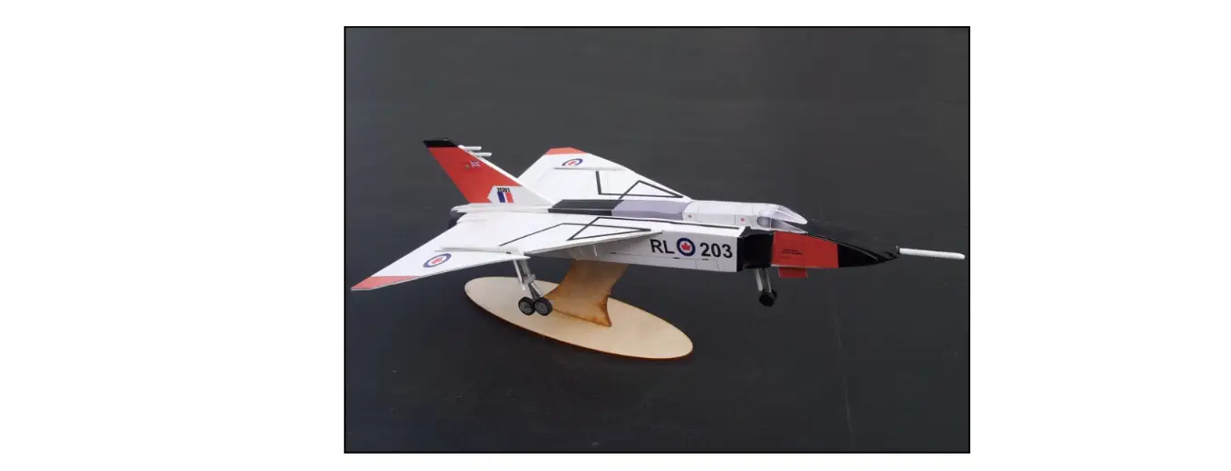 Osborn Cf-105 Avro Arrow Instruction Manual