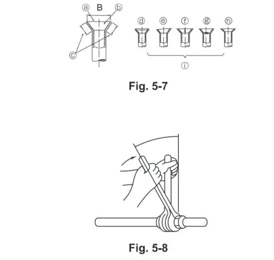FIG 23 Refrigerant piping work