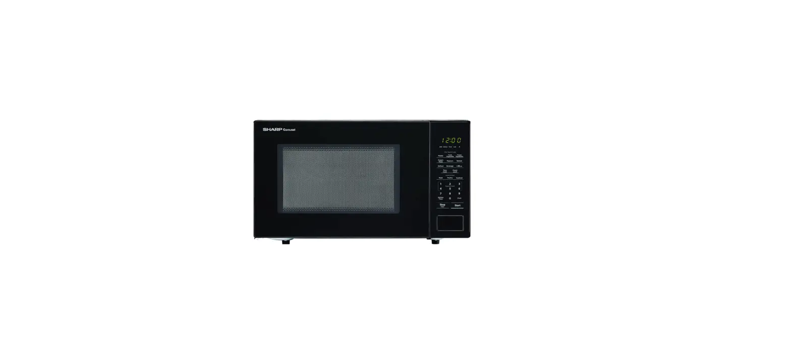 Sharp Zsmc1131cb Carousel Countertop Microwave Oven User Guide