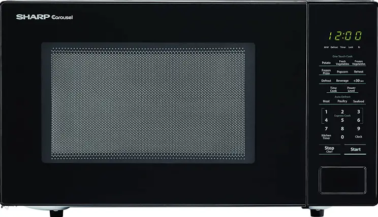 SHARP SMC1131CB Carousel Countertop Microwave Oven