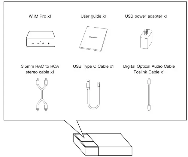 WiiM Pro Hi-Res Audio Streamer - fig1