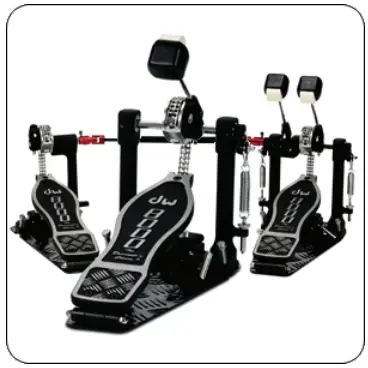 8000B Solid Footboard Pedals
