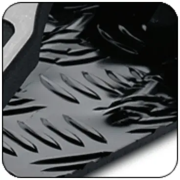 8000B Solid Footboard Pedals