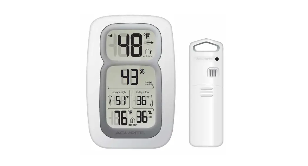 Acurite 00609 Weather Thermometer Instruction Manual Acurite 00609 Weather Thermometer Instruction Manual
