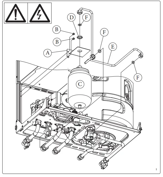 IMMERGAS 3.017744 2L Additional Domestic Hot Water Vessel Kit - fig