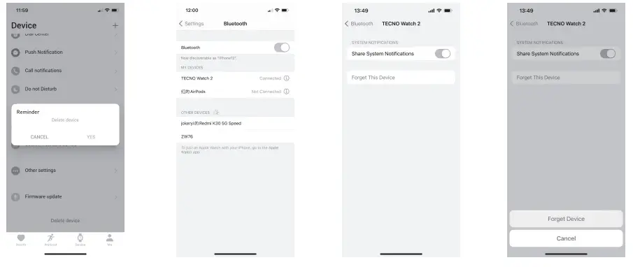 TECNO TSP-W02 Smartwatch - Figure 5