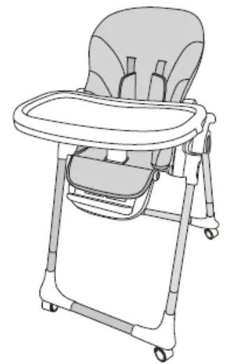 MONI HCY016 High Chair Bueno