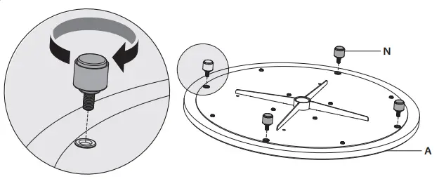 XTRARM FS2010 TV Stand - 1