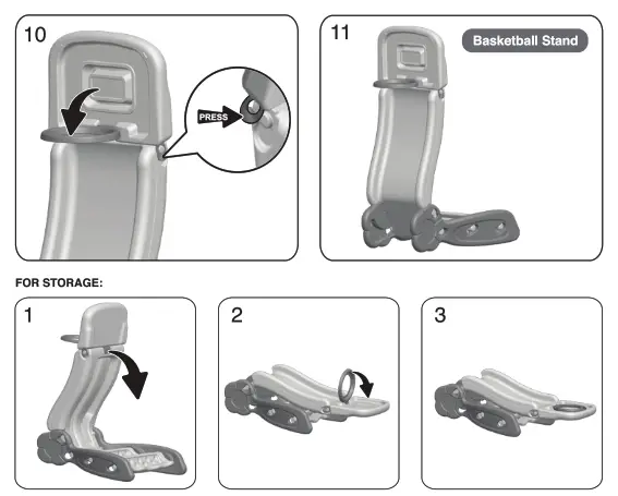 Grow n Up 2035 2-In-1 Basketball To Slide - 4