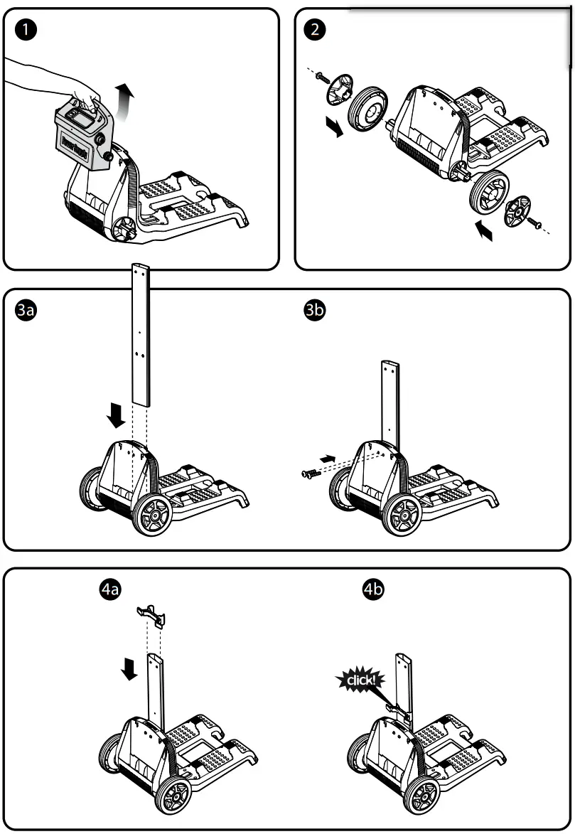 maytronics M400 Robotic Pool Cleaner - CADDY ASSEMBLY