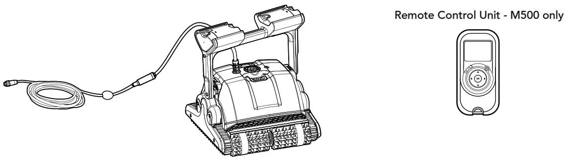 maytronics M400 Robotic Pool Cleaner - Figure 1