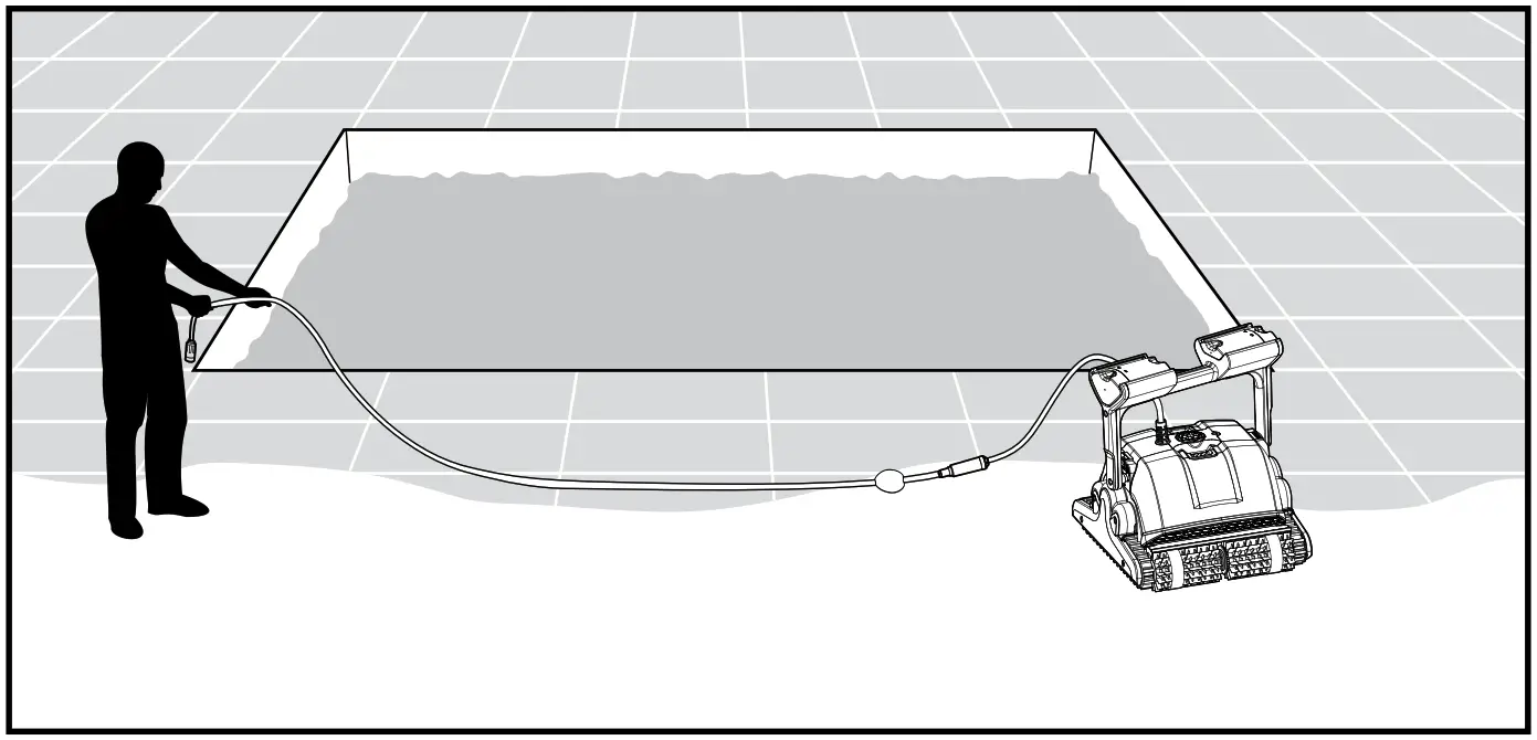 maytronics M400 Robotic Pool Cleaner - Setup