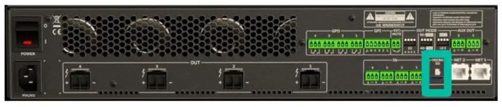 PLAYER AND MICRO SD CARD