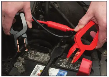 Weego 44.1 12-Volt Portable Lithium Jump Starter - Detach Clamps From Battery