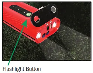 Weego 44.1 12-Volt Portable Lithium Jump Starter - LIGHTING