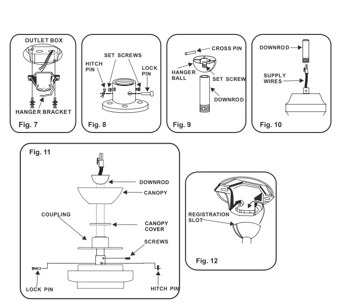 minkaAire Sabot LED Ceiling Fan - Hanging Fan