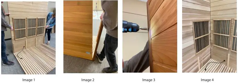 Hampton Hybrid Sauna - Assembly 1