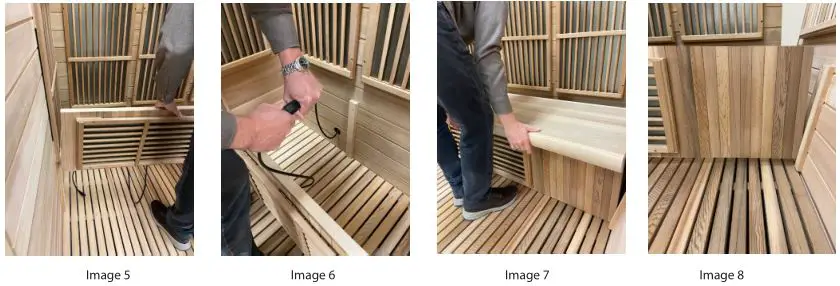 Hampton Hybrid Sauna - Assembly 2