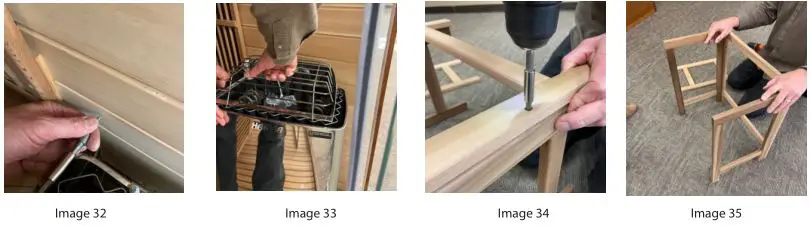 Hampton Hybrid Sauna - Assembly 9