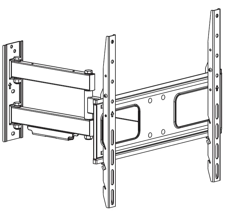 LASER TVB-LPA36-43 Medium Full Motion TV Wall Mount