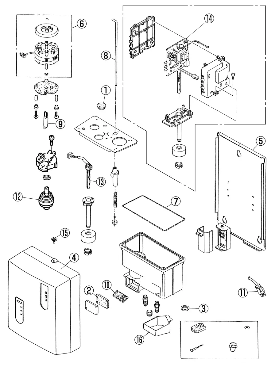TOYOSTOVE OPT-91UL Fuel Lifter Pump - Figure 22