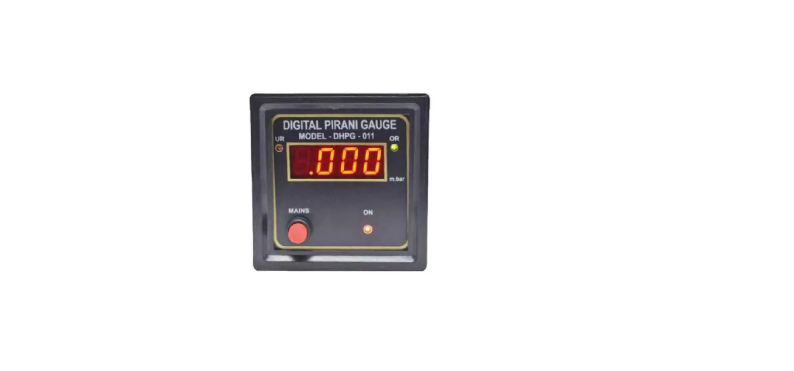 Ace Instruments Dhpg 210 Digital High Pressure Pirani Gauge User Manual