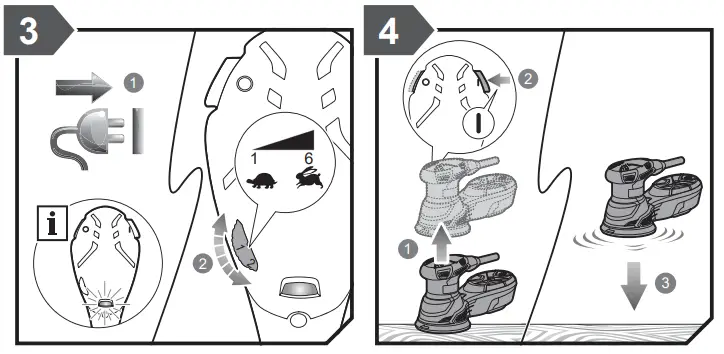 RYOBI ROS310 Random Orbital Sander - Fig 4