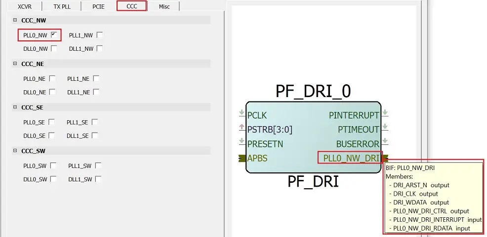 MICROCHIP PolarFire and PolarFire SoC DRI Icicle Kit - DRI Configuration 2