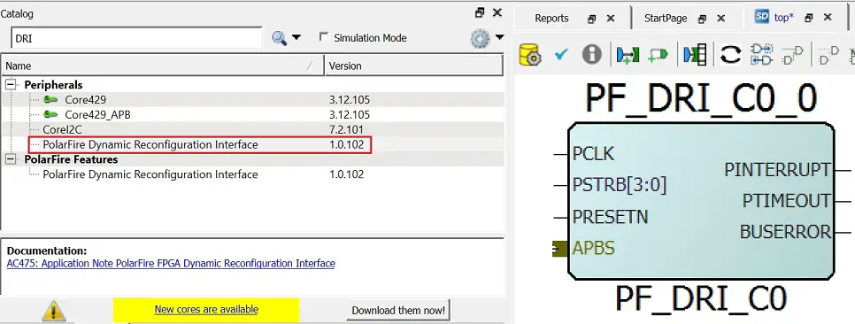 MICROCHIP PolarFire and PolarFire SoC DRI Icicle Kit - SgCore IP