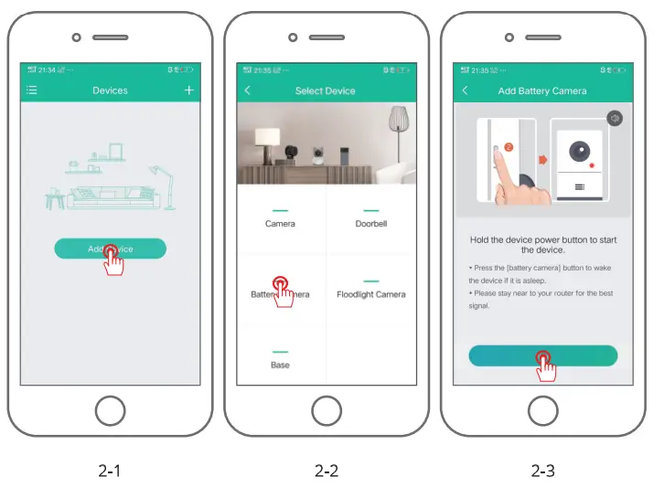 ANRAN S02 Solar Powered Wireless Security Camera - phone