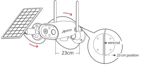 ANRAN S02 Solar Powered Wireless Security Camera -reciveng