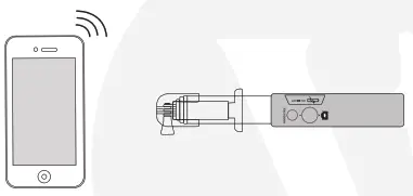 Valore AC8810 Wireless Selfie Stick - Bluetooth pairing and connecting2