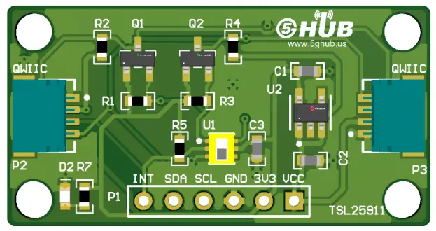 5HUB TSL25911 Ambient Light Sensor -