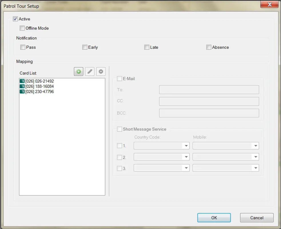 Activating Patrol Tours