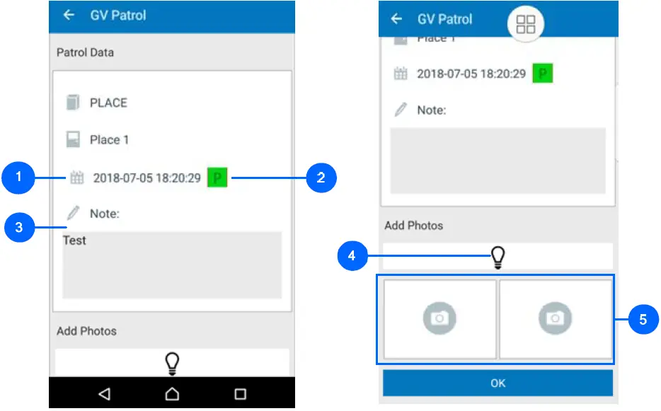 Checking In at Patrol Points