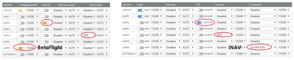 MATEKSYS F722-HD Flight Controller - Wiring (Multirotors) 3