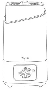 KYVOL Vigoair HD3 Ultrasonic Cool Mist Humidifier-