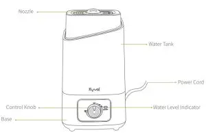 KYVOL Vigoair HD3 Ultrasonic Cool Mist Humidifier-10
