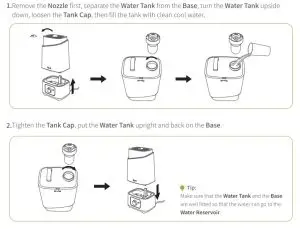 KYVOL Vigoair HD3 Ultrasonic Cool Mist Humidifier-13