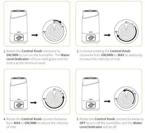 KYVOL Vigoair HD3 Ultrasonic Cool Mist Humidifier-15