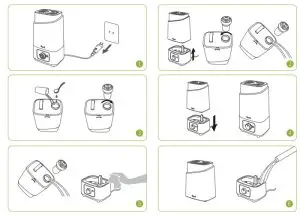 KYVOL Vigoair HD3 Ultrasonic Cool Mist Humidifier-18