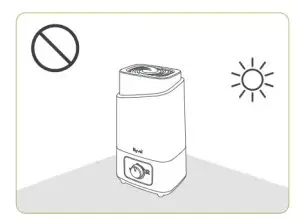 KYVOL Vigoair HD3 Ultrasonic Cool Mist Humidifier-3