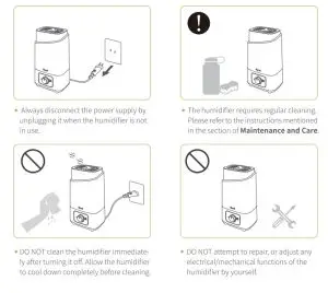 KYVOL Vigoair HD3 Ultrasonic Cool Mist Humidifier-8