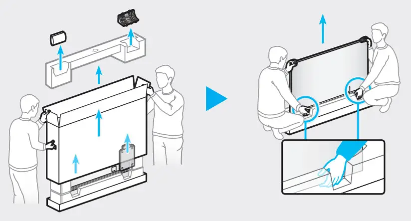 SAMSUNG 55QN9 A 55 inch Neo QLED 4K Smart TV -FIGURE 1.