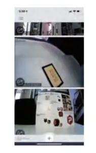 1st Screen of iCookyCam app