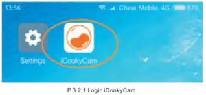 Login Into ICookyCam App