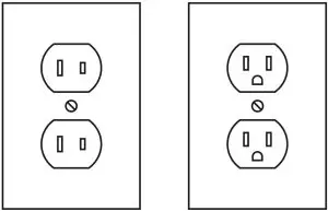 Outlets for 2-Prong Plug