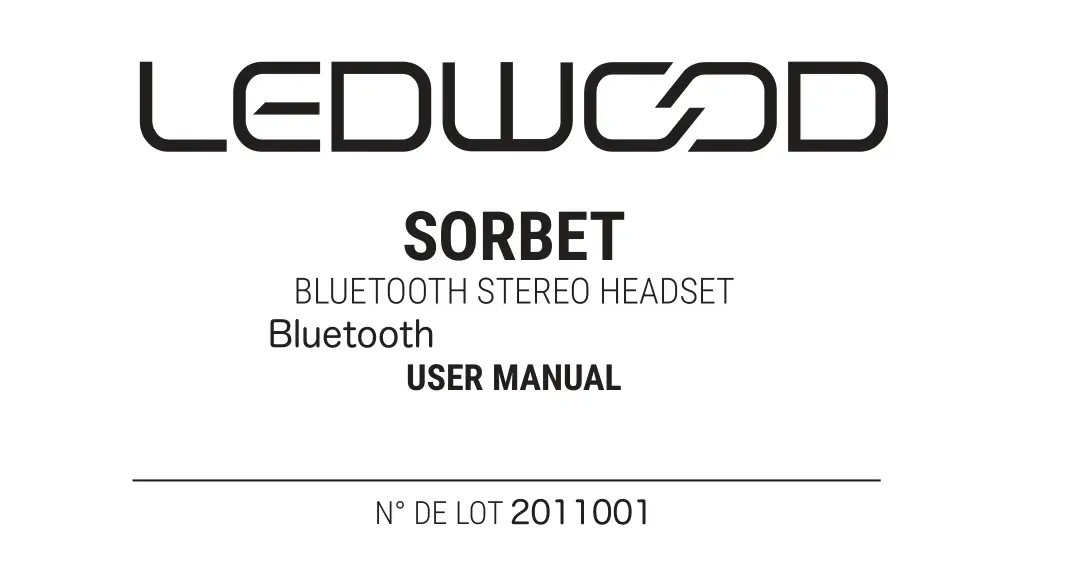 LEDWOOD M1011 SORBET Bluetooth Stereo Headset